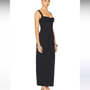 Lioness small NEW WITH TAG linen Black Sleeveless Dress